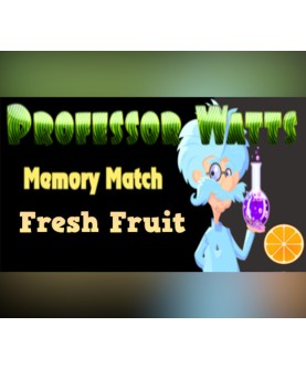 Professor Watts Memory Match Fresh Fruit Steam Key GLOBAL